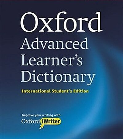 ADVANCED LEARNER'S DICTIONARY BY OXFORD
