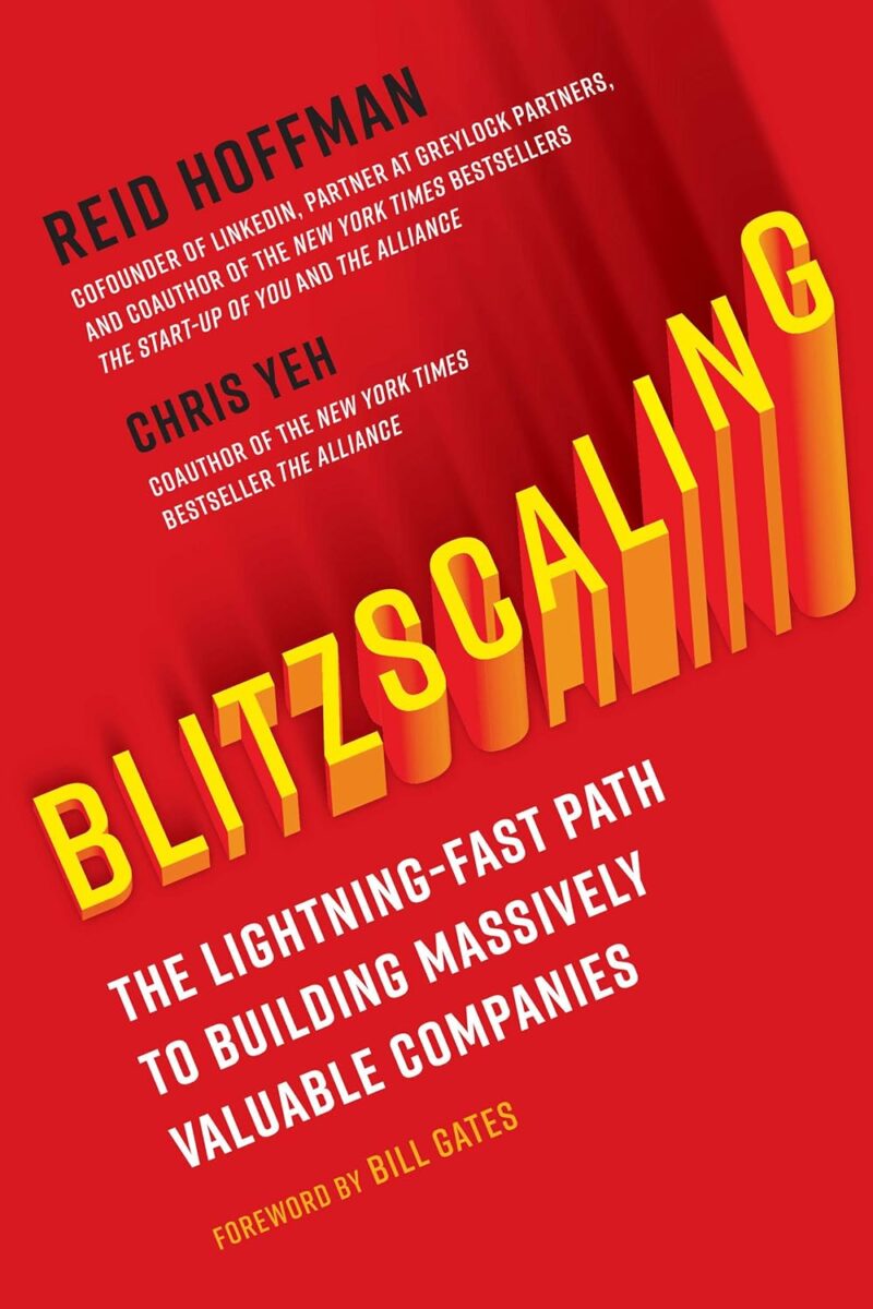 BLITZSCALING BY REID HOFFMAN