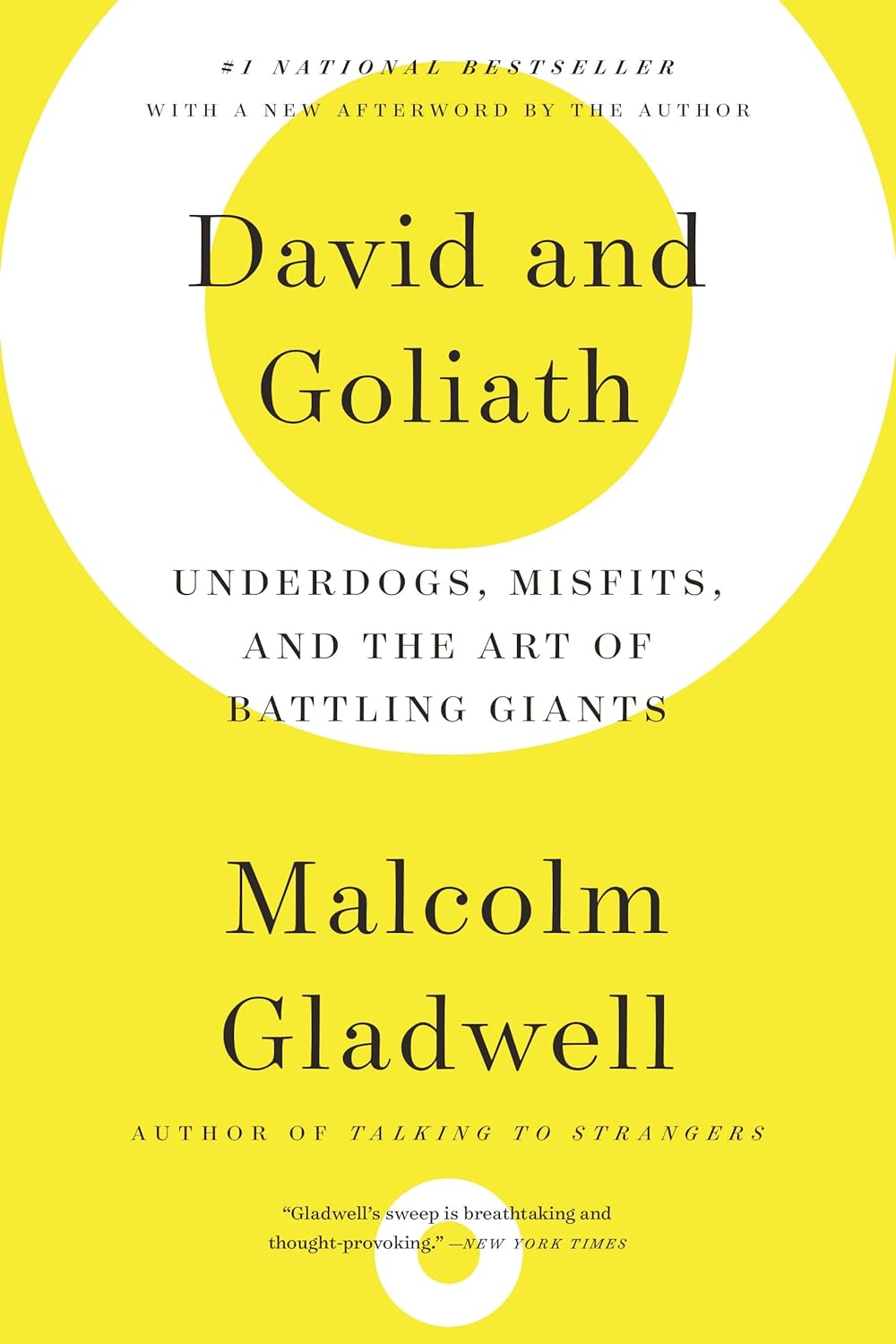 DAVID AND GOLIATH BY MALCOLM GLADWELL
