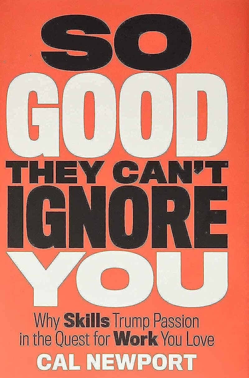 SO GOOD THEY CAN'T IGNORE YOU BY CAL NEWPORT
