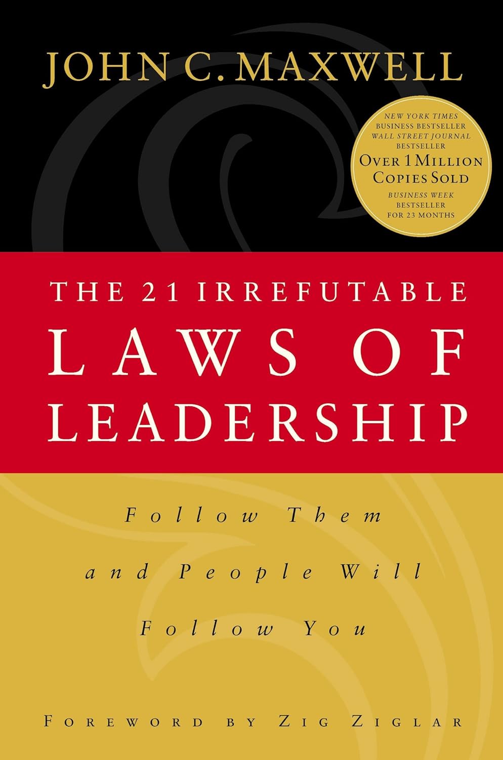 THE 21 IRREFUTABLE LAWS OF LEADERSHIP BY JOHN C. MAXWELL