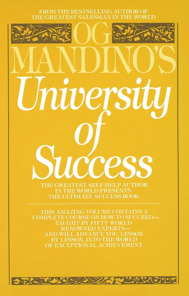 UNIVERSITY OF SUCCESS BY OG MANDINO