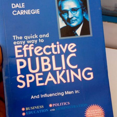 EFFECTIVE PUBLIC SPEAKING BY DALE CARNEGIE
